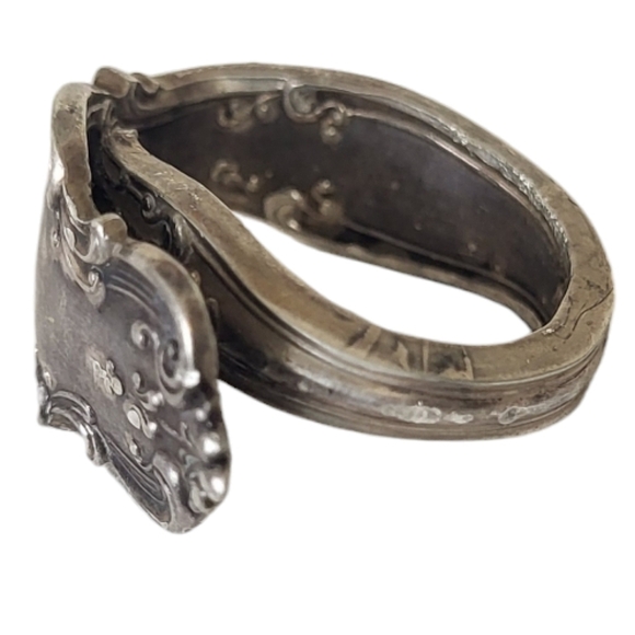 Rogers & Hamilton Antique Spoon Ring - Picture 4 of 4